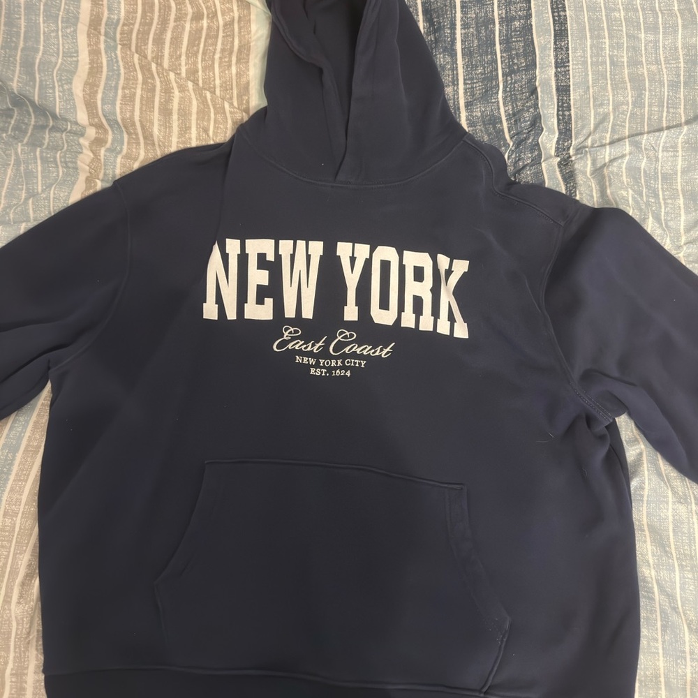 Old Navy Navy Blue New York Hoodie